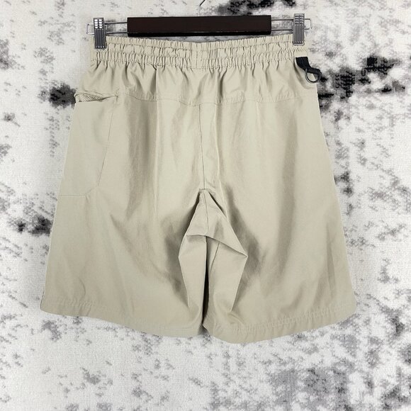 Unipro Shorts Mens Size Small Light Beige Performance Athleisure Gym Training - Picture 2 of 10